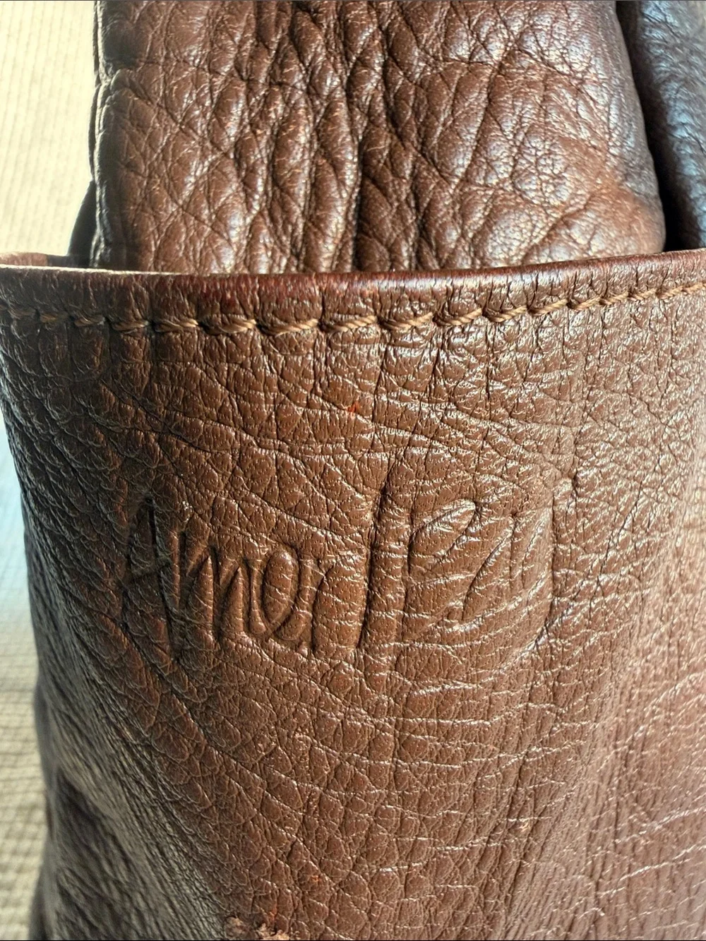 AmeriBag Healthy Back Bag in brown
